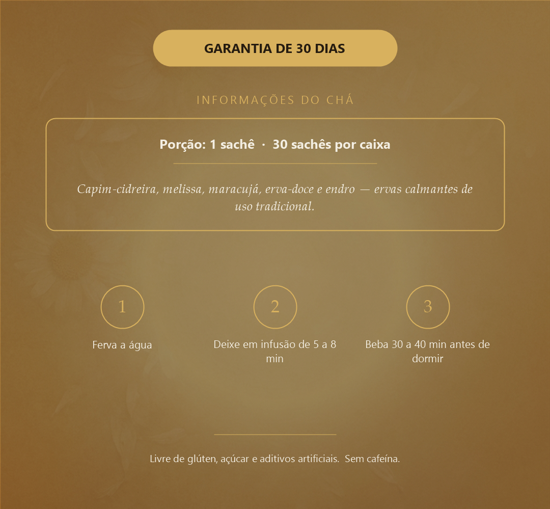 Serena - modo de usar e garantia