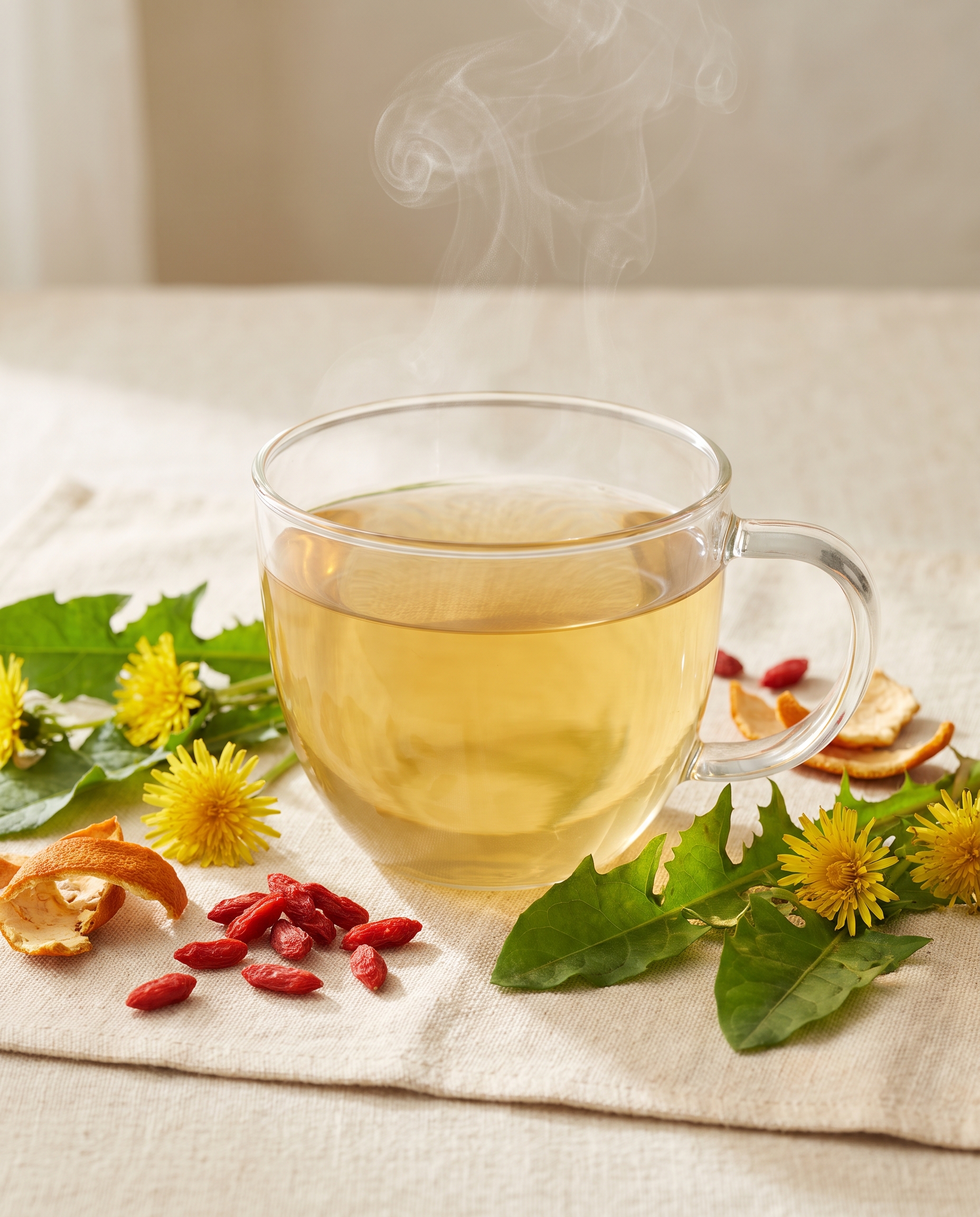 Chá Detox Dente-de-Leão & Goji
